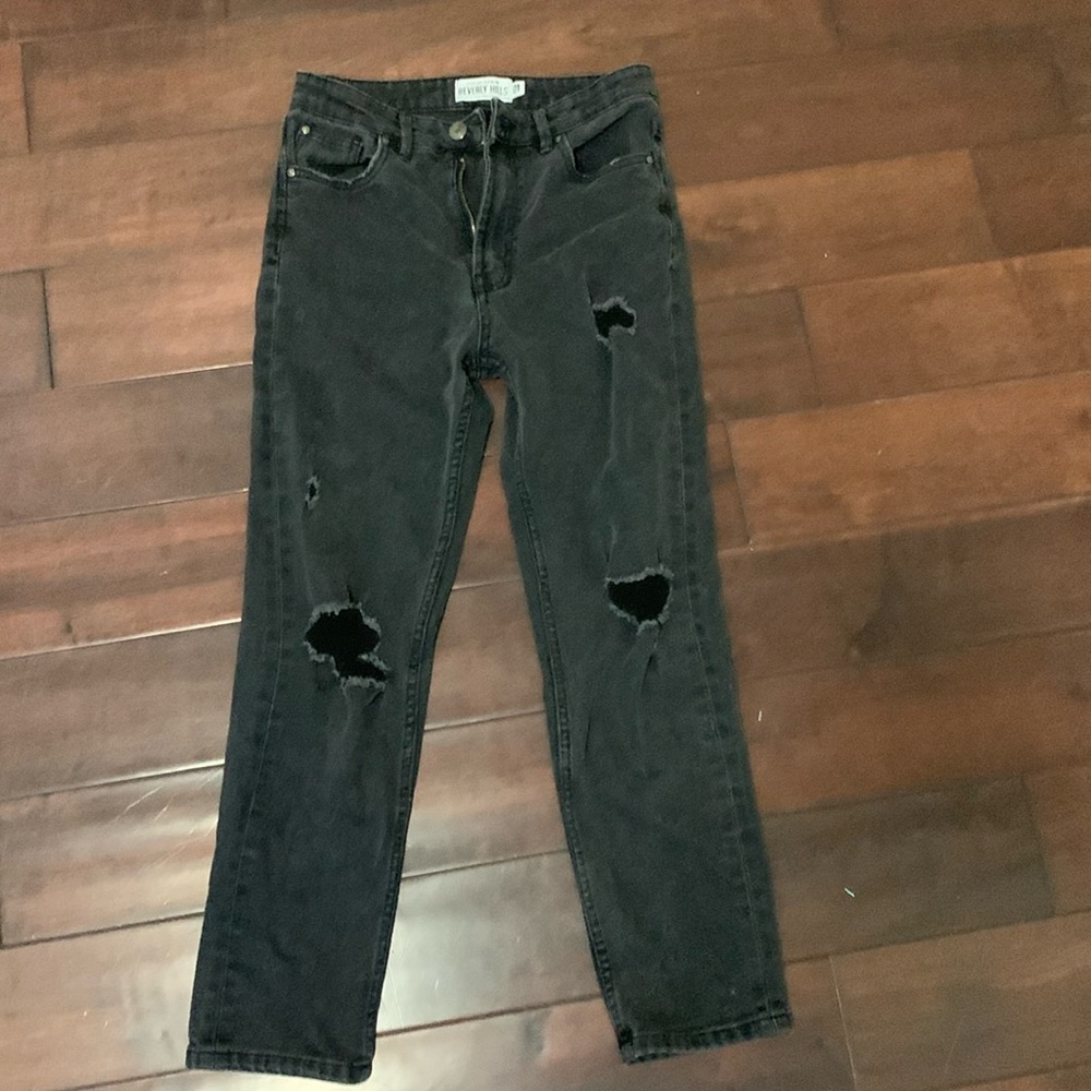 Beverly Hills black jeans- size 01- Make me offers-